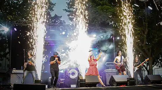 Concierto de TAKO en Ejea de los Caballeros