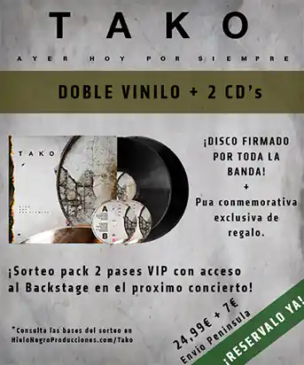 Cartel Preventa Tako Vinilo